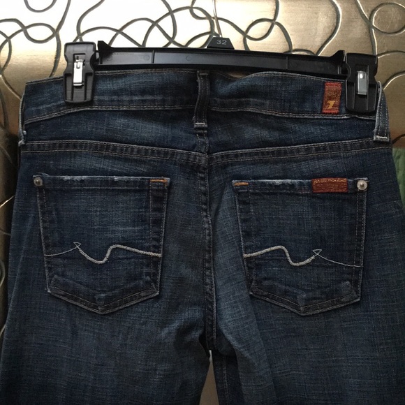 7 for all Mankind Jeans - size 25 - dark denim - Picture 2 of 5